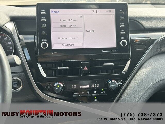 2021 Toyota Camry XSE Elko NV 2021 Toyota Camry XSE Elko NV