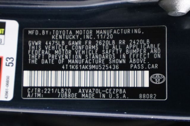 2021 Toyota Camry XSE Raleigh NC