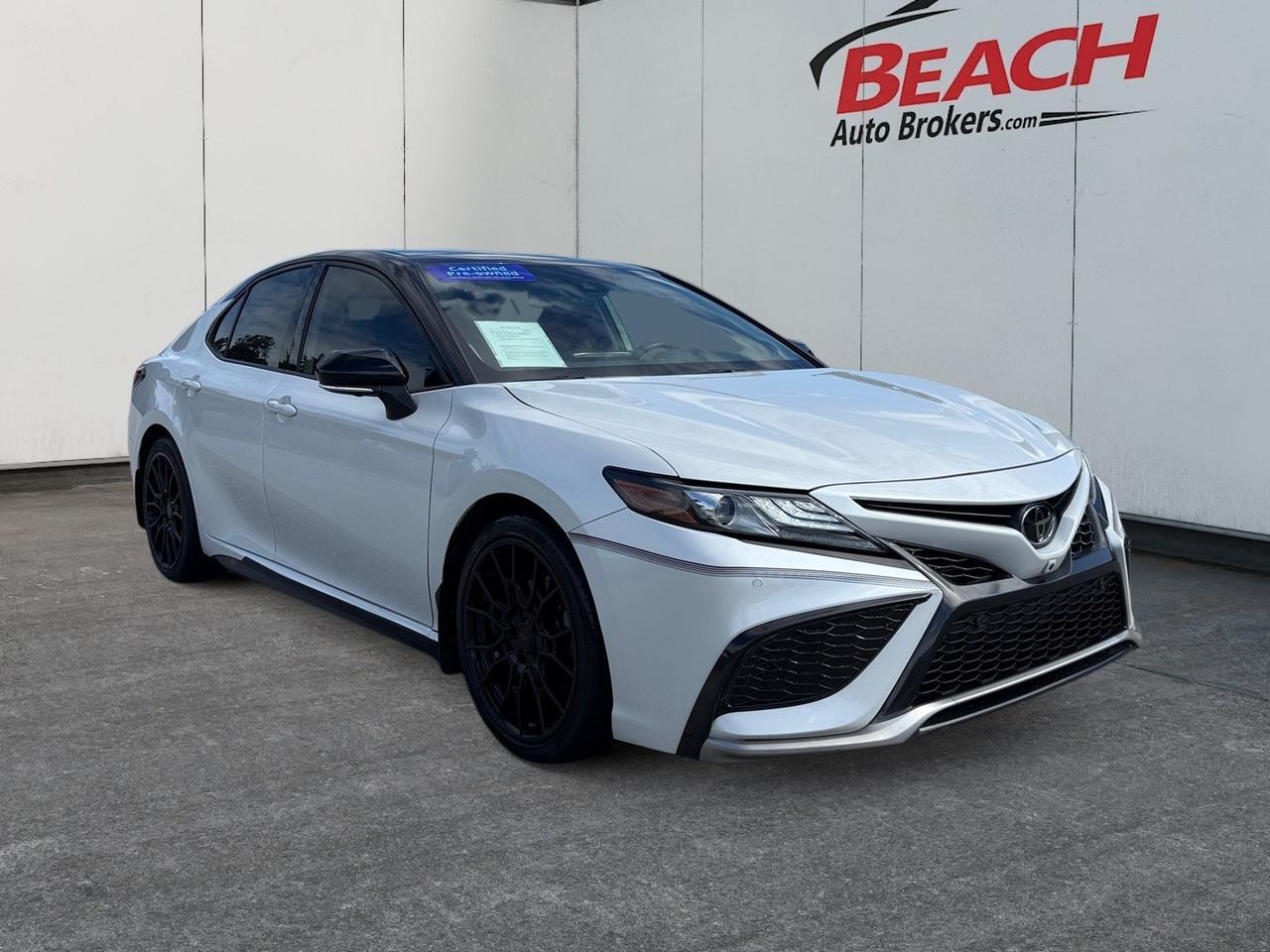 2021 Toyota Camry XSE V6, HEATED/VENTILATED SEATS, MOONROOF, APPLE CARPLAY/ANDROID AUTO, POWER/HEATED MIRRORS, REMOTE KEYLESS ENTRY, BLUETOOTH, BACKUP CAMERA, JBL SPEAKERS, LUGGAGE DOOR, CLEAN CARFAX, SUPER RELIABLE AFFORDABLE CAR!
