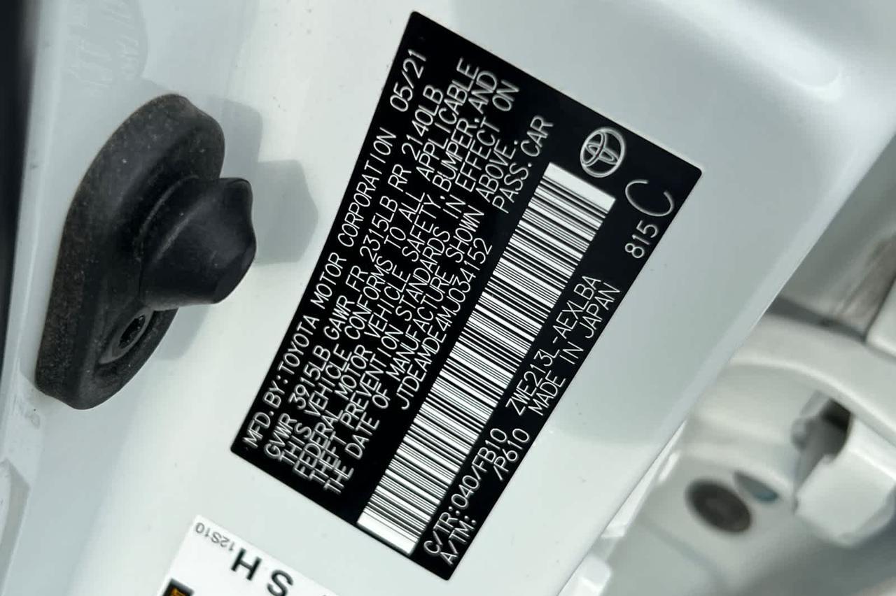 2021 Toyota Corolla Hybrid LE Roseville CA