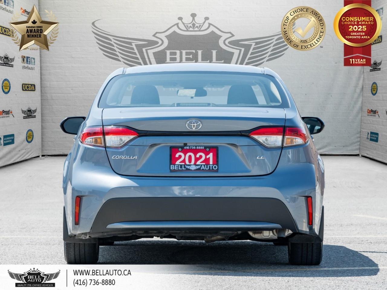 2021 Toyota Corolla LE | B.CAM | SUNROOF | HEATED SEATS | SATELLITERADIO | BLUETOOTH Toronto ON