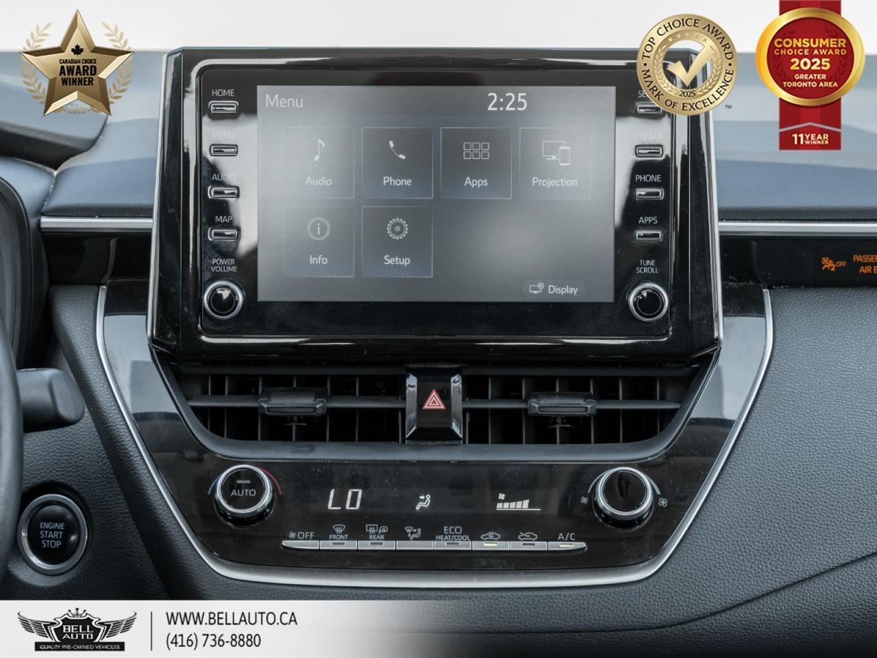 2021 Toyota Corolla LE | B.CAM | SUNROOF | HEATED SEATS | SATELLITERADIO | BLUETOOTH Toronto ON