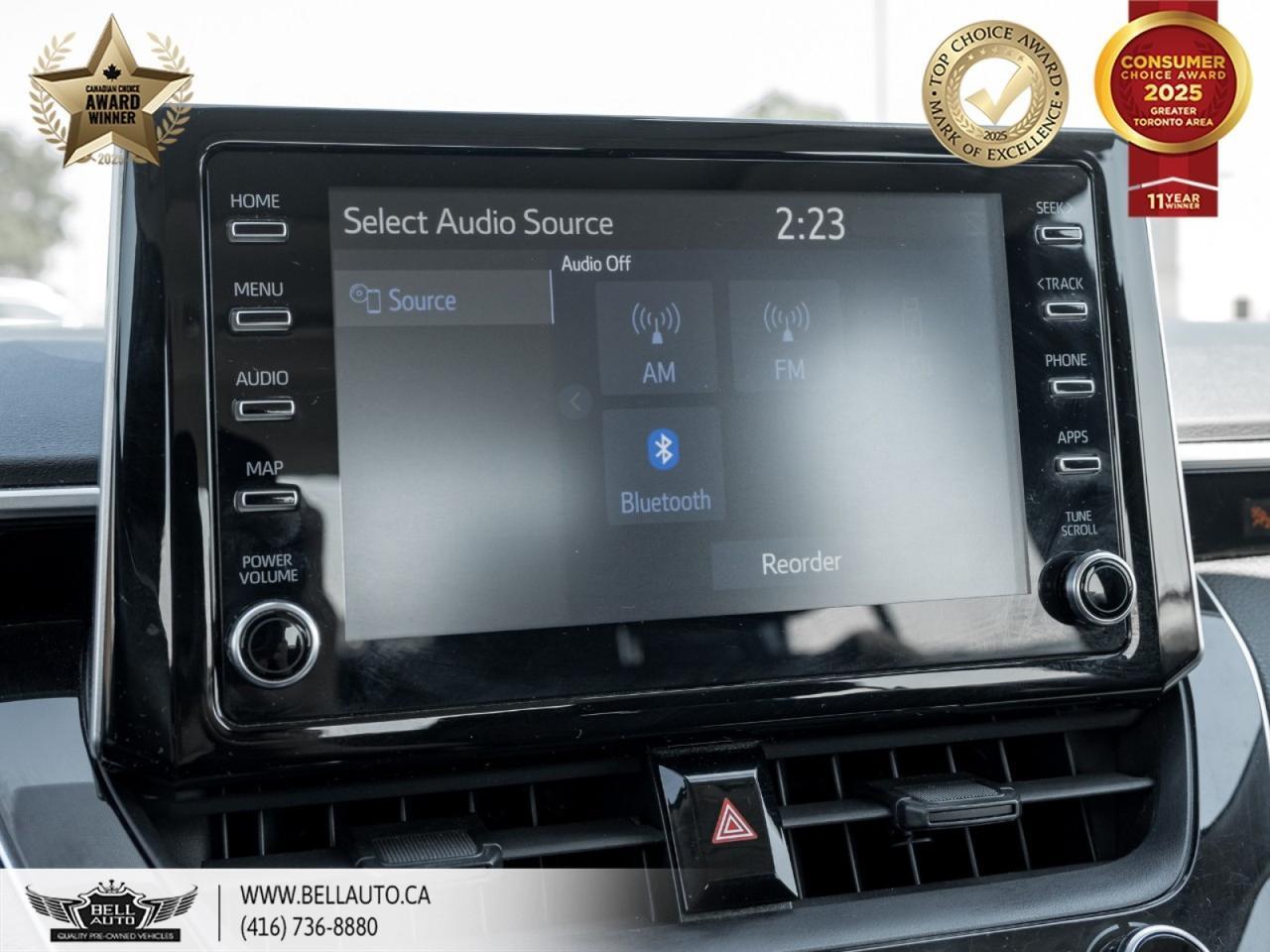 2021 Toyota Corolla LE | SUNROOF | BACKUPCAM | HTDSEATS | SAFETYSENSORS | WIRELESSCHARGING | SATELLITERADIO | BLUETOOTH Toronto ON
