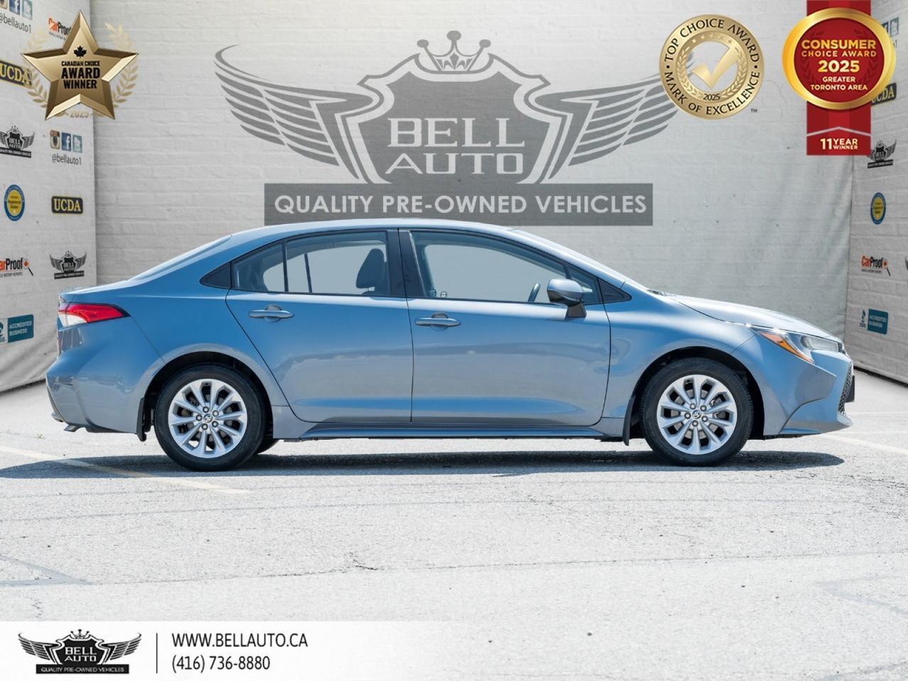 2021 Toyota Corolla LE | SUNROOF | BACKUPCAM | HTDSEATS | SAFETYSENSORS | WIRELESSCHARGING | SATELLITERADIO | BLUETOOTH Toronto ON