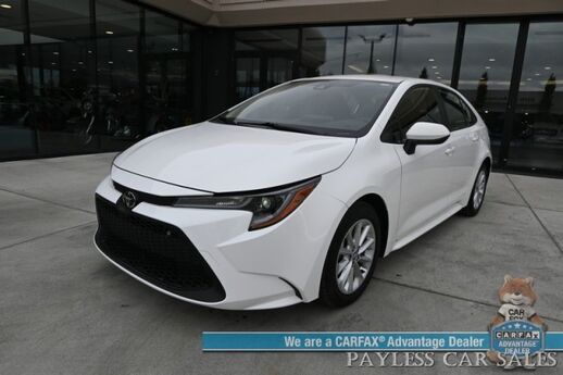 2021 Toyota Corolla LE / Automatic / Convenience Pkg / Lane Watch & Blind Spot Alert / Forward Collision Alert / Apple CarPlay & Android Auto / Keyless Entry & Start / Back Up Cam / Aluminum Wheels / Only 21K Miles / 1-Owner Anchorage AK