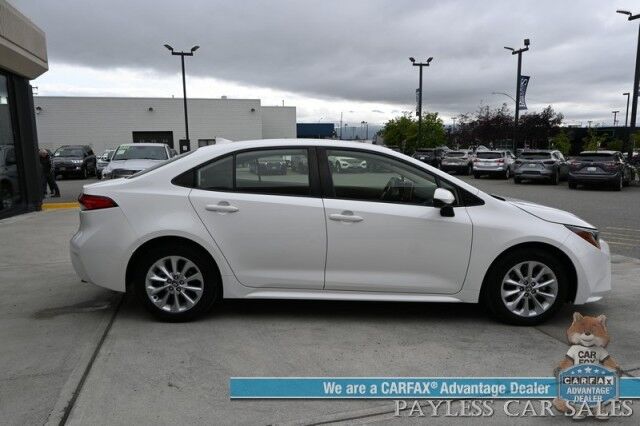 2021 Toyota Corolla LE / Automatic / Convenience Pkg / Lane Watch & Blind Spot Alert / Forward Collision Alert / Apple CarPlay & Android Auto / Keyless Entry & Start / Back Up Cam / Aluminum Wheels / Only 21K Miles / 1-Owner Anchorage AK