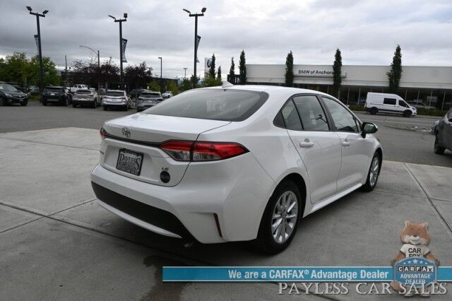 2021 Toyota Corolla LE / Automatic / Convenience Pkg / Lane Watch & Blind Spot Alert / Forward Collision Alert / Apple CarPlay & Android Auto / Keyless Entry & Start / Back Up Cam / Aluminum Wheels / Only 21K Miles / 1-Owner Anchorage AK