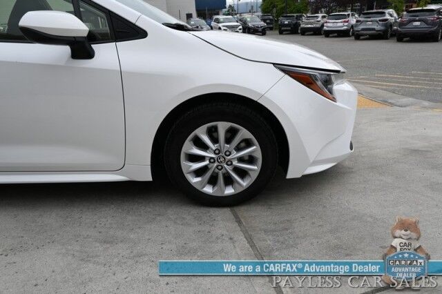 2021 Toyota Corolla LE / Automatic / Convenience Pkg / Lane Watch & Blind Spot Alert / Forward Collision Alert / Apple CarPlay & Android Auto / Keyless Entry & Start / Back Up Cam / Aluminum Wheels / Only 21K Miles / 1-Owner Anchorage AK