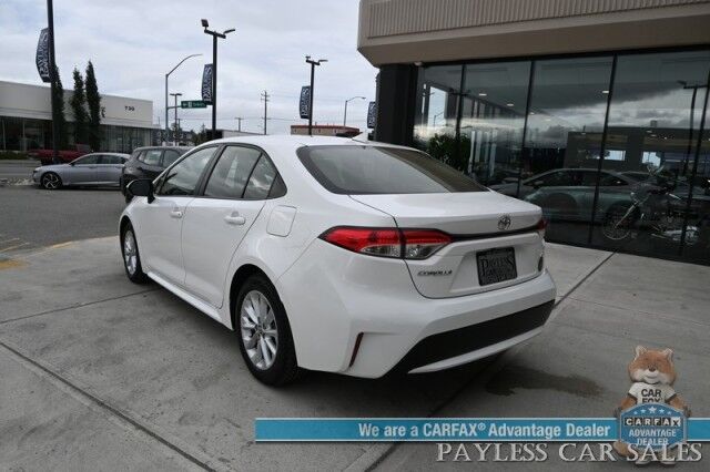 2021 Toyota Corolla LE / Automatic / Convenience Pkg / Lane Watch & Blind Spot Alert / Forward Collision Alert / Apple CarPlay & Android Auto / Keyless Entry & Start / Back Up Cam / Aluminum Wheels / Only 21K Miles / 1-Owner Anchorage AK