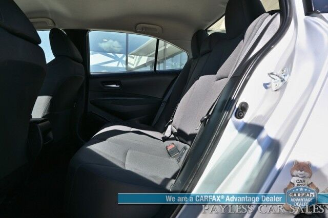 2021 Toyota Corolla LE / Automatic / Premium Cloth Seats / Power Locks, Windows & Mirrors / Adaptive Cruise Control / Lane Departure & Forward Collision Alert / Apple CarPlay & Android Auto / Back Up Camera / 38 MPG / 1-Owner Anchorage AK