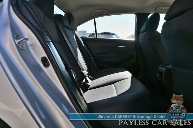 2021 Toyota Corolla LE / Automatic / Premium Cloth Seats / Power Locks, Windows & Mirrors / Adaptive Cruise Control / Lane Departure & Forward Collision Alert / Apple CarPlay & Android Auto / Back Up Camera / 38 MPG / 1-Owner Anchorage AK