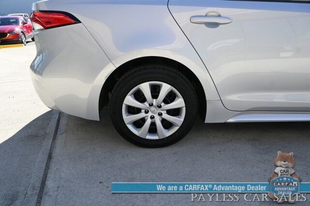 2021 Toyota Corolla LE / Automatic / Premium Cloth Seats / Power Locks, Windows & Mirrors / Adaptive Cruise Control / Lane Departure & Forward Collision Alert / Apple CarPlay & Android Auto / Back Up Camera / 38 MPG / 1-Owner Anchorage AK