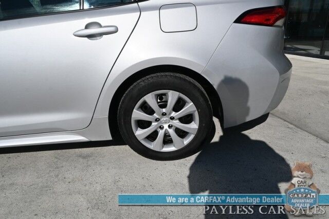 2021 Toyota Corolla LE / Automatic / Premium Cloth Seats / Power Locks, Windows & Mirrors / Adaptive Cruise Control / Lane Departure & Forward Collision Alert / Apple CarPlay & Android Auto / Back Up Camera / 38 MPG / 1-Owner Anchorage AK