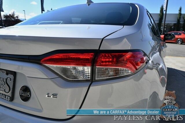 2021 Toyota Corolla LE / Automatic / Premium Cloth Seats / Power Locks, Windows & Mirrors / Adaptive Cruise Control / Lane Departure & Forward Collision Alert / Apple CarPlay & Android Auto / Back Up Camera / 38 MPG / 1-Owner Anchorage AK