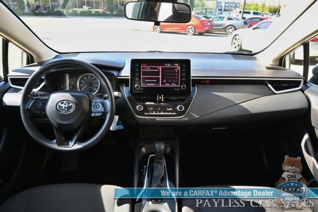 2021 Toyota Corolla LE / Automatic / Premium Cloth Seats / Power Locks, Windows & Mirrors / Adaptive Cruise Control / Lane Departure & Forward Collision Alert / Apple CarPlay & Android Auto / Back Up Camera / 38 MPG / 1-Owner Anchorage AK