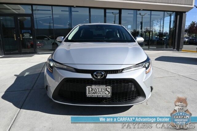 2021 Toyota Corolla LE / Automatic / Premium Cloth Seats / Power Locks, Windows & Mirrors / Adaptive Cruise Control / Lane Departure & Forward Collision Alert / Apple CarPlay & Android Auto / Back Up Camera / 38 MPG / 1-Owner Anchorage AK