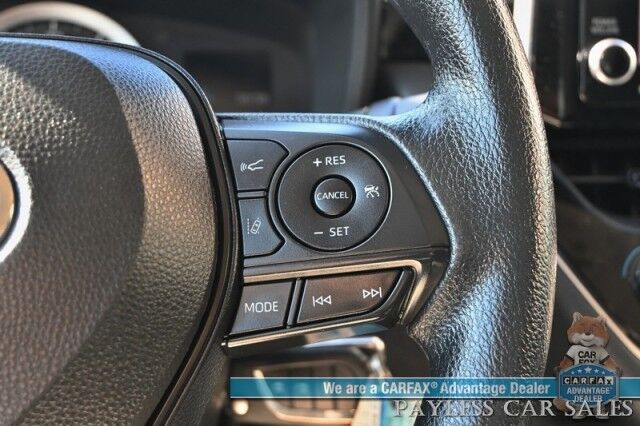 2021 Toyota Corolla LE / Automatic / Premium Cloth Seats / Power Locks, Windows & Mirrors / Adaptive Cruise Control / Lane Departure & Forward Collision Alert / Apple CarPlay & Android Auto / Back Up Camera / 38 MPG / 1-Owner Anchorage AK