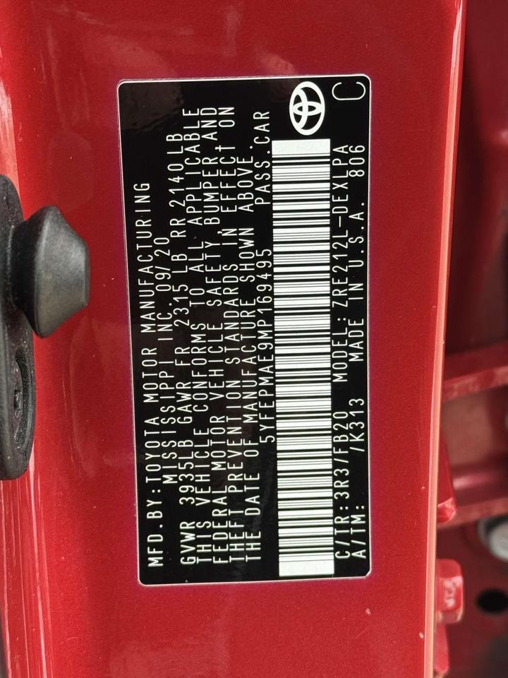 2021 Toyota Corolla LE Fredericksburg VA