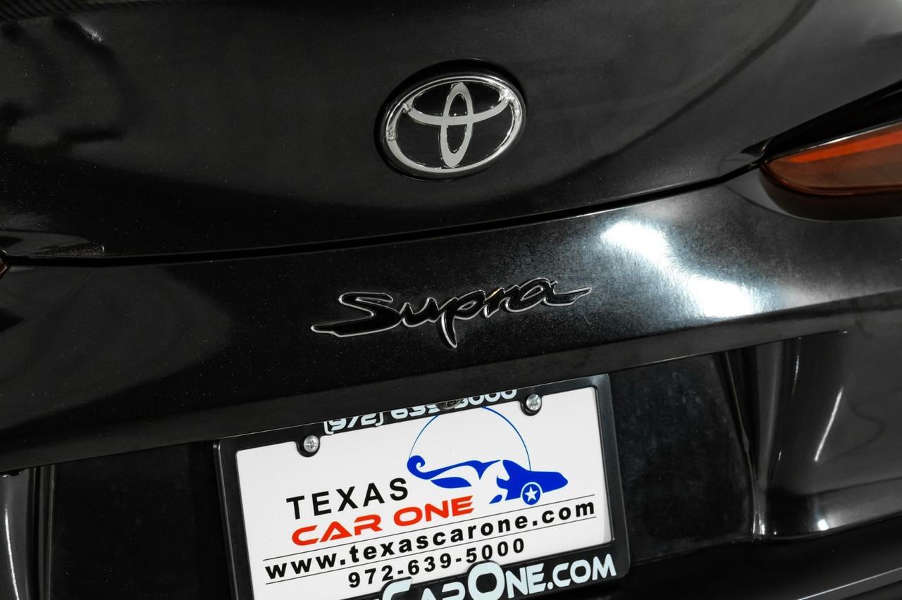 2021 Toyota GR Supra 3.0 PREMIUM AUTOMATIC HEADUP DISPLAY BLIND SPOT LANE DEPARTURE P Carrollton TX