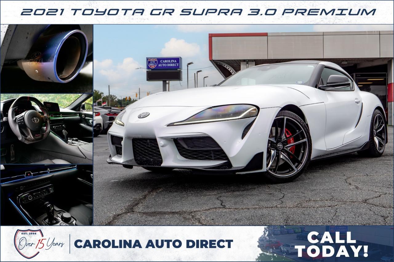 2021 Toyota GR Supra 3.0 Premium / Active Exhaust / Heated Seats! Lincolnton NC