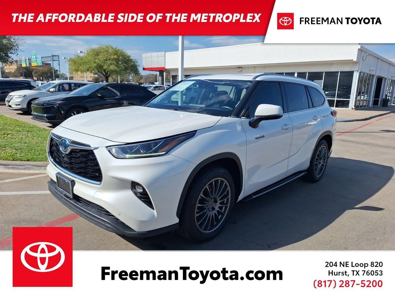 2021 Toyota Highlander Hybrid Limited Hurst TX