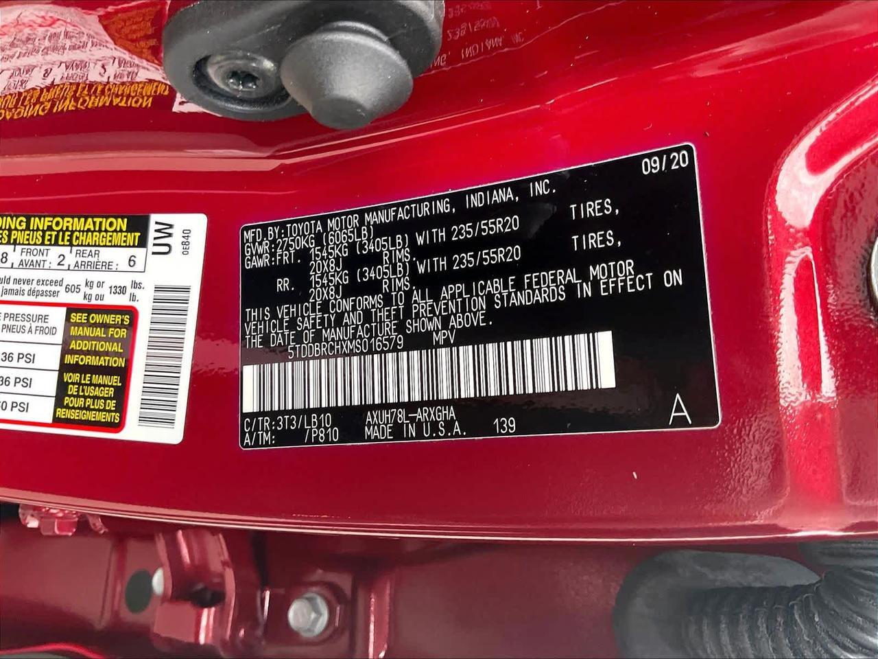 2021 Toyota Highlander Hybrid Limited Roseville CA