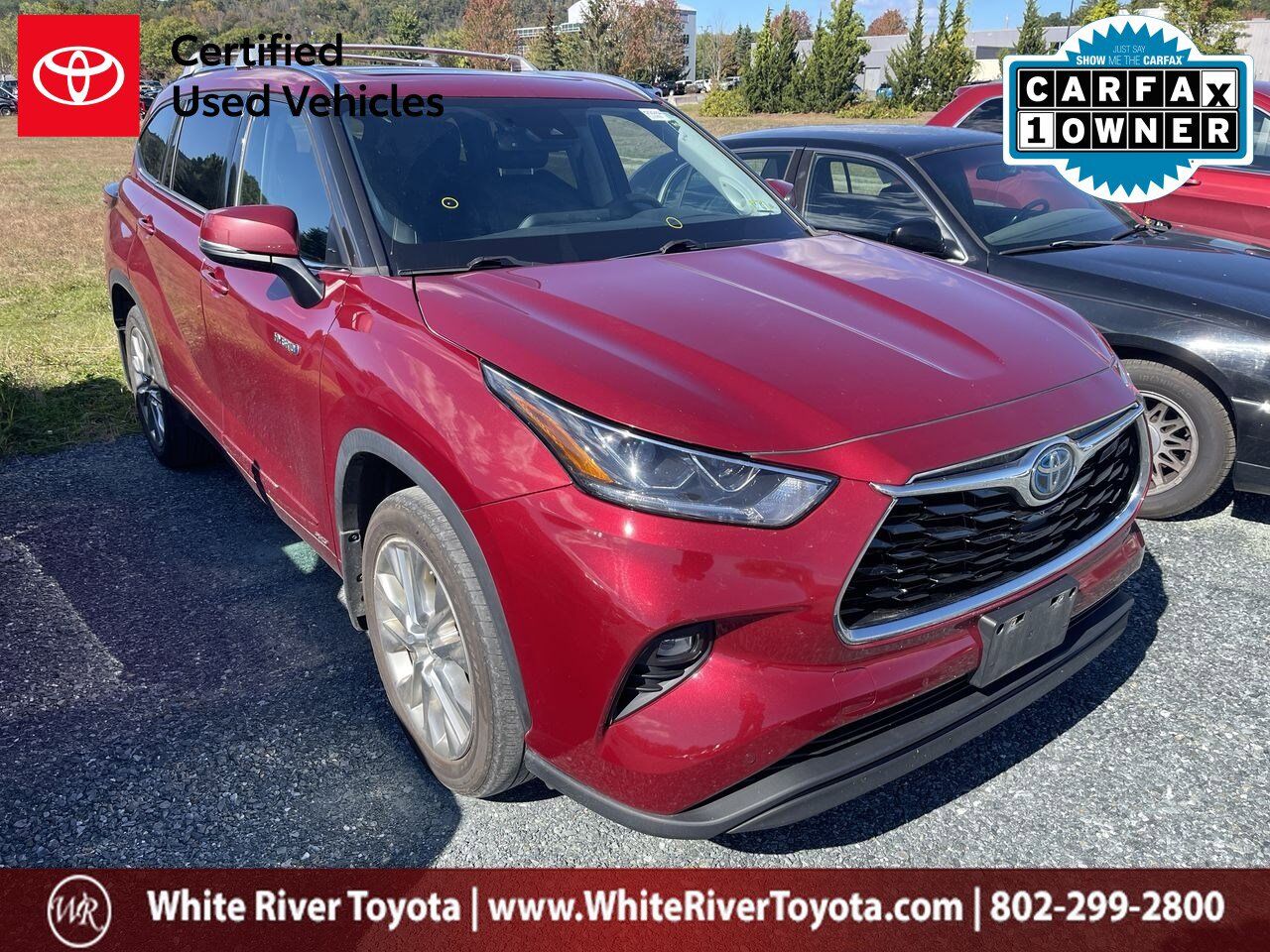 2021 Toyota Highlander Hybrid Limited White River Junction VT