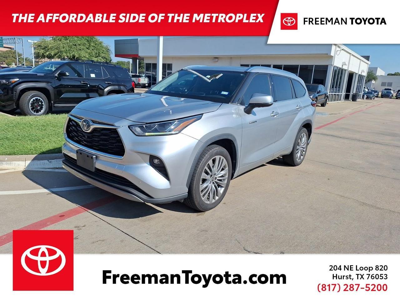 2021 Toyota Highlander Hybrid Platinum Hurst TX