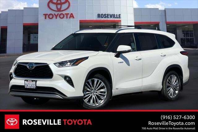 2021 Toyota Highlander Hybrid Platinum Roseville CA