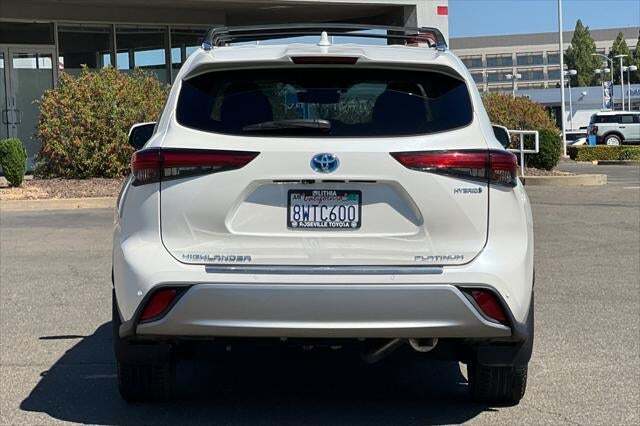 2021 Toyota Highlander Hybrid Platinum Roseville CA
