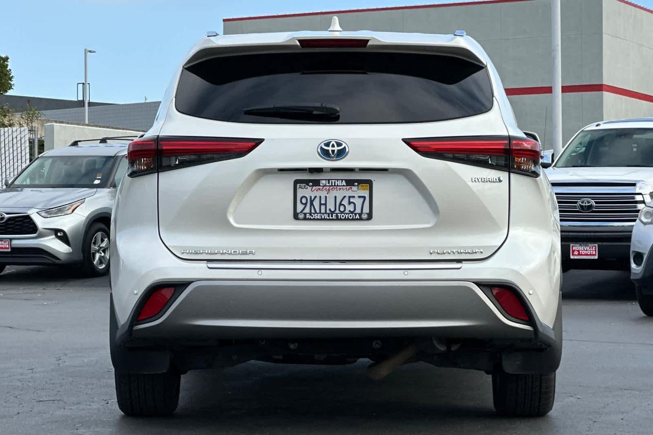 2021 Toyota Highlander Hybrid Platinum Roseville CA