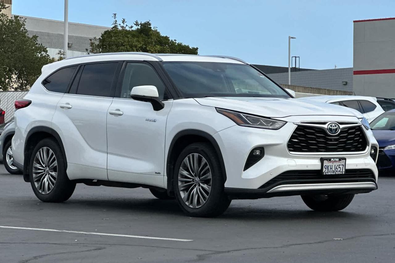 2021 Toyota Highlander Hybrid Platinum Roseville CA