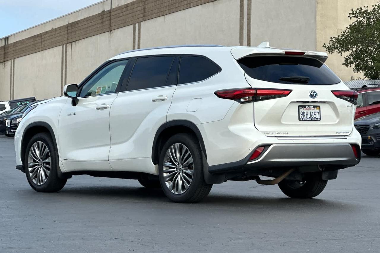 2021 Toyota Highlander Hybrid Platinum Roseville CA