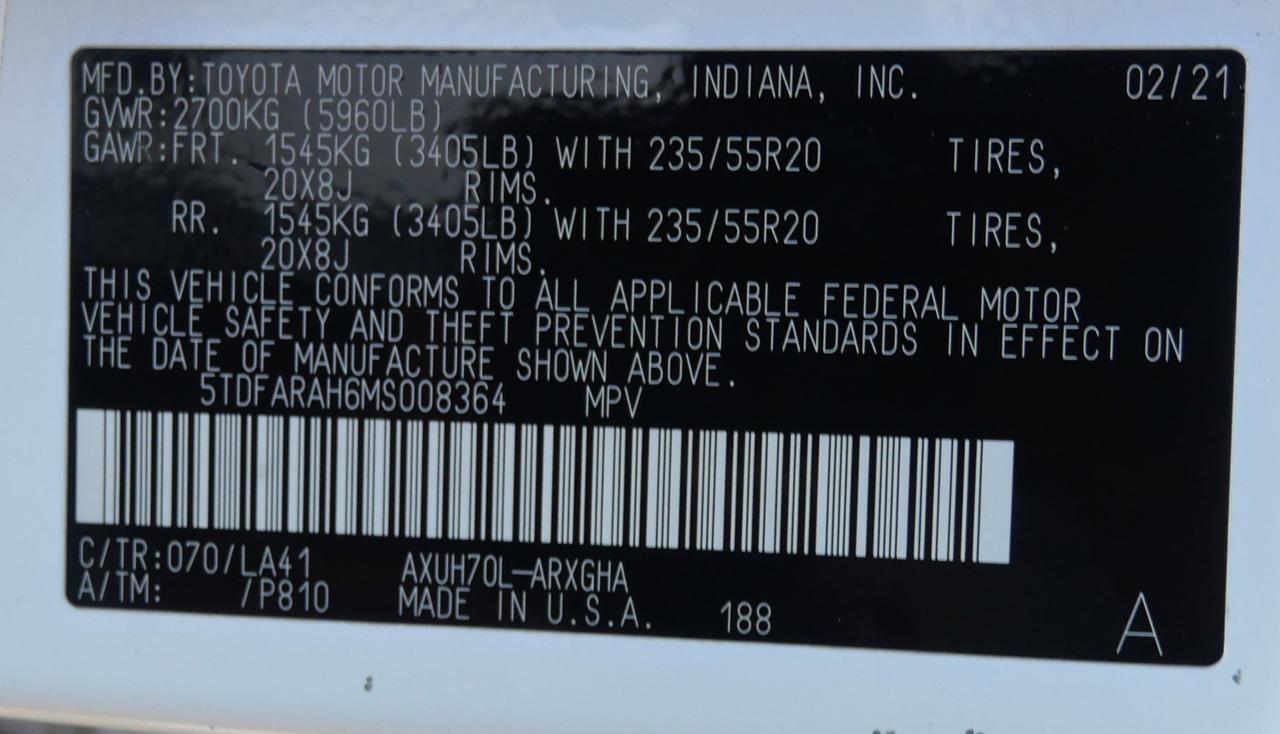 2021 Toyota Highlander Hybrid Platinum San Juan TX