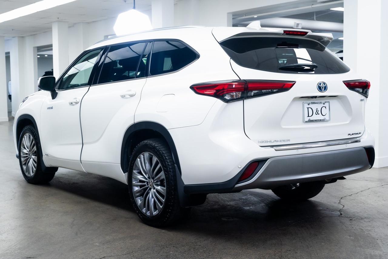 2021 Toyota Highlander Hybrid Platinum Vented Seats Moonroof Portland OR