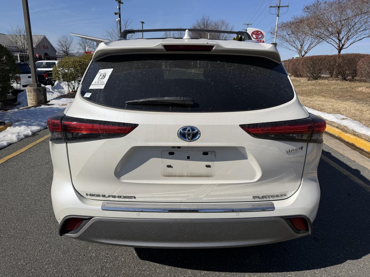 2021 Toyota Highlander Hybrid Platinum Stafford VA
