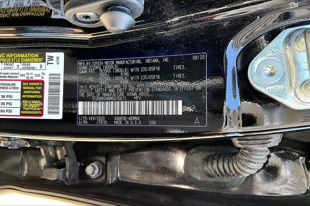 2021 Toyota Highlander Hybrid XLE Folsom CA