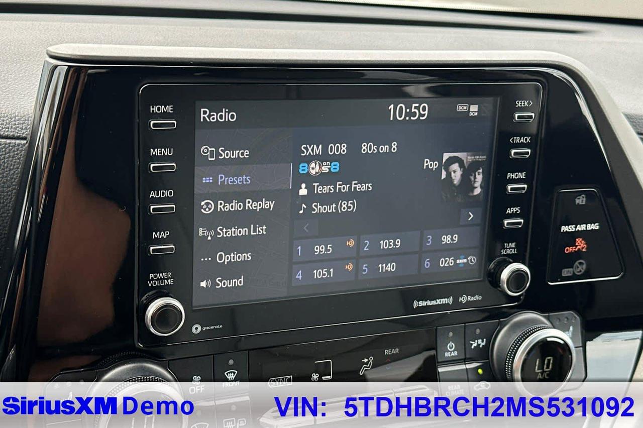 2021 Toyota Highlander Hybrid XLE Roseville CA