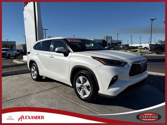 2021 Toyota Highlander LE Yuma AZ