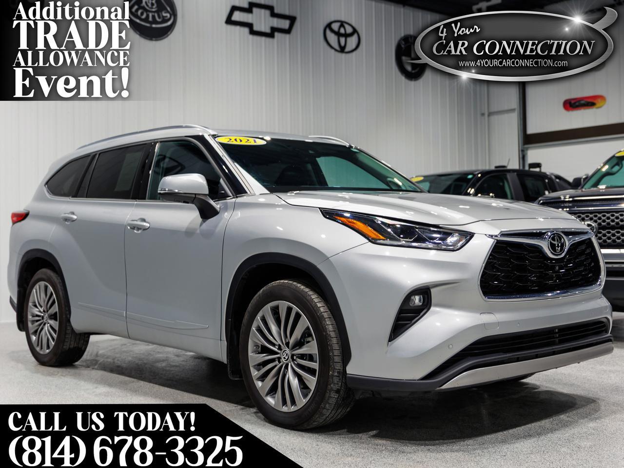 2021 Toyota Highlander Platinum AWD 7-Passenger NAV