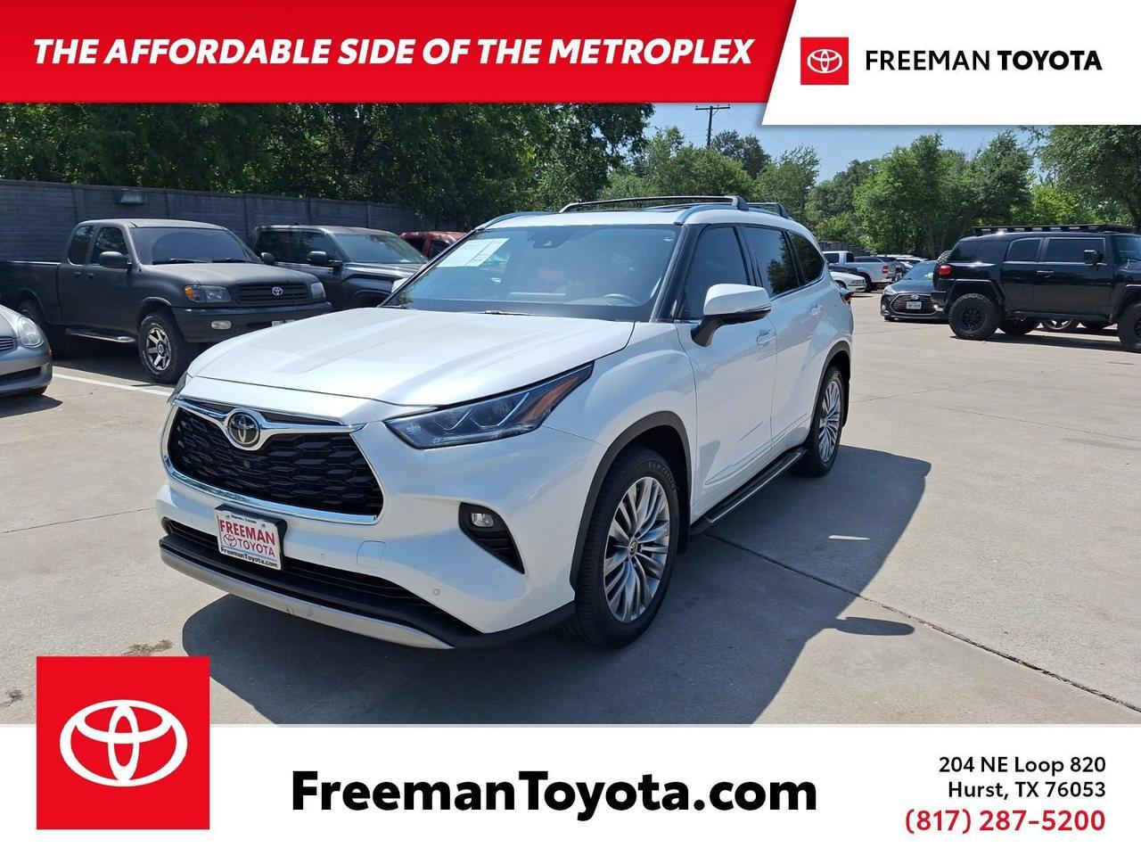 2021 Toyota Highlander Platinum Hurst TX