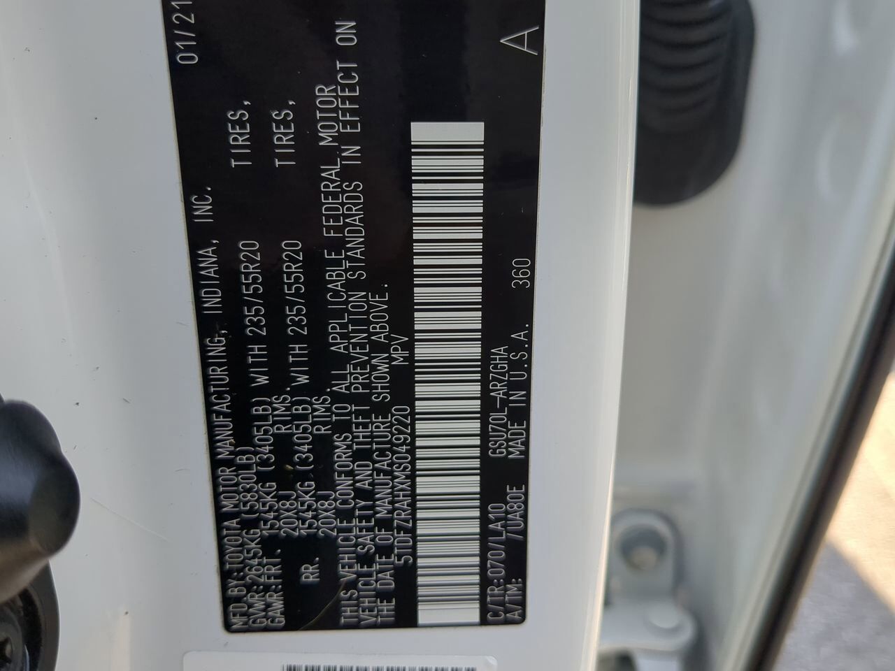 2021 Toyota Highlander Platinum Winder GA