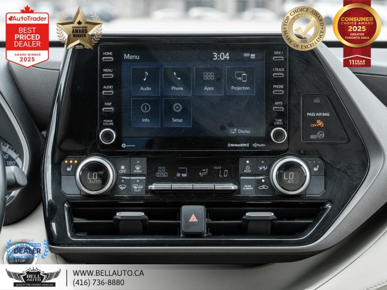 2021 Toyota Highlander XLE | 8PASS | B.CAM | SUNROOF | DRIVEMODS | NOACCIDENT Toronto ON
