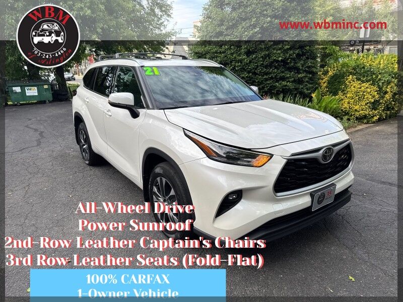 2021 Toyota Highlander XLE AWD