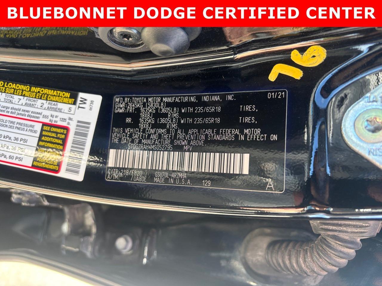 2021 Toyota Highlander XLE New Braunfels TX
