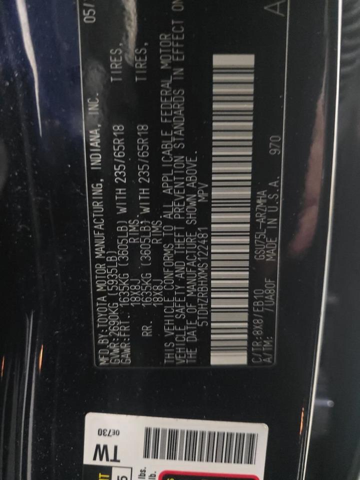 2021 Toyota Highlander XLE Stafford VA