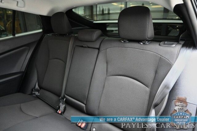 2021 Toyota Prius L Eco Hybrid / Power Mirrors, Windows & Locks / Forward Collision & Lane Departure Alert / Bluetooth / Backup Camera / Cruise Control / Keyless Entry & Start / LED Headlights / 58 MPG / 1-Owner Anchorage AK