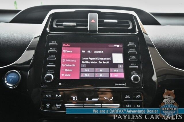 2021 Toyota Prius L Eco Hybrid / Power Mirrors, Windows & Locks / Forward Collision & Lane Departure Alert / Bluetooth / Backup Camera / Cruise Control / Keyless Entry & Start / LED Headlights / 58 MPG / 1-Owner Anchorage AK