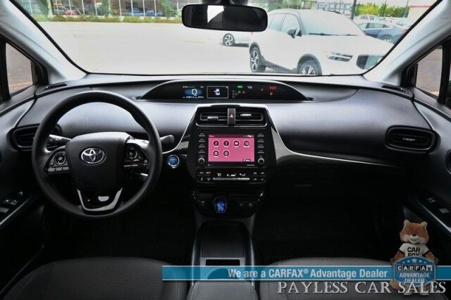 2021 Toyota Prius L Eco Hybrid / Power Mirrors, Windows & Locks / Forward Collision & Lane Departure Alert / Bluetooth / Backup Camera / Cruise Control / Keyless Entry & Start / LED Headlights / 58 MPG / 1-Owner Anchorage AK