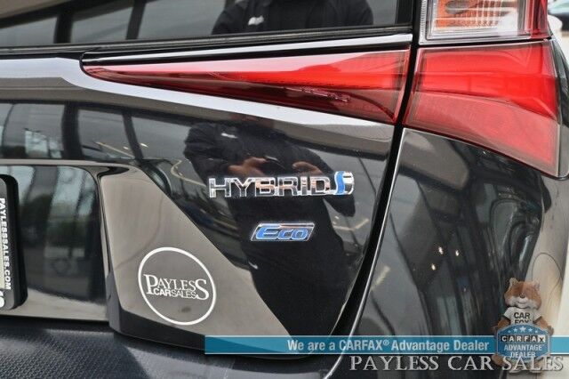 2021 Toyota Prius L Eco Hybrid / Power Mirrors, Windows & Locks / Forward Collision & Lane Departure Alert / Bluetooth / Backup Camera / Cruise Control / Keyless Entry & Start / LED Headlights / 58 MPG / 1-Owner Anchorage AK